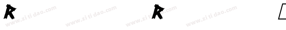 Rockmaker Regular字体转换